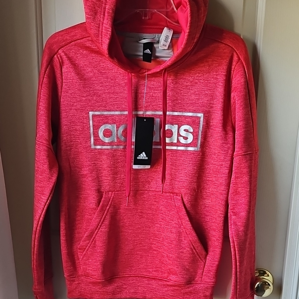 Adidas Women's Red Hoodie